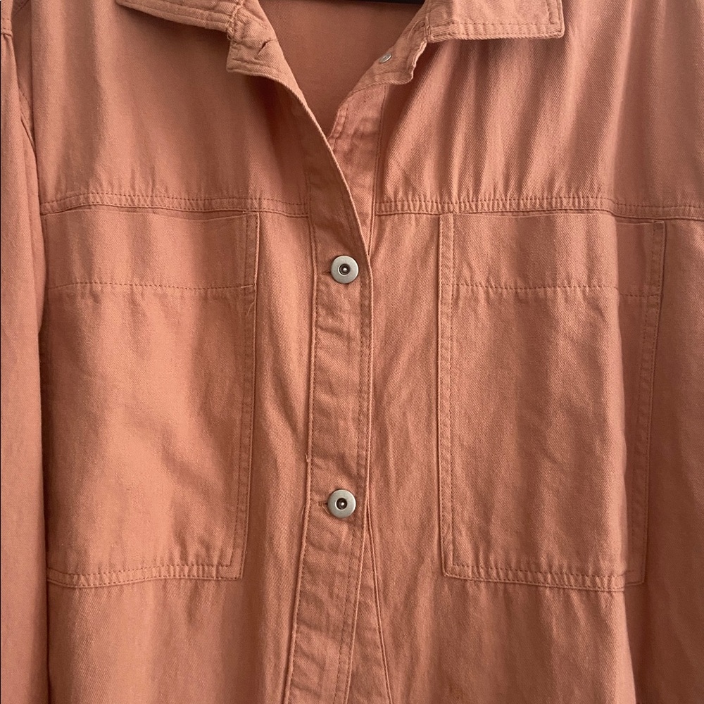 Love Notes Women's Terracotta Utility Jacket - Picture 3 of 4